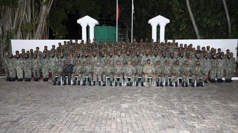 ސިފައިންގެ 75ވަނަ އަސާސީ ތަމްރީނު ކޯސް އިފުތިތާހުކޮށްފި