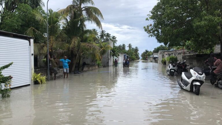 ބޯކޮށް ވާރޭވެހި ފިޔޯރީގެ 90 އިންސައްތަ ގެއަށް ފެން ވަދެއްޖެ