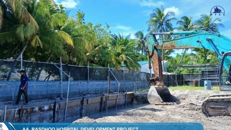 ރަސްދޫ ހޮސްޕިޓަލުގެ މަސައްކަތް ބާރުދުވެލީގައި ކުރިއަށް