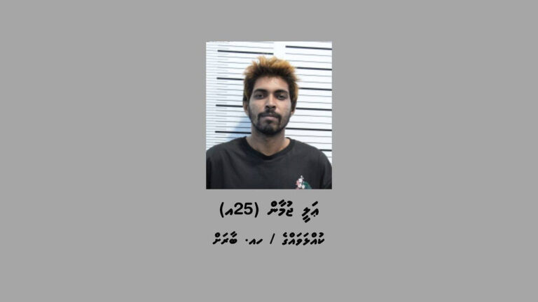 އިމާރާތްތަކާއި އުޅަނދުފަހަރުގައި ހުޅުޖަހައި ރެޑްވޭވް ފިހާރަ ލޫޓުވަން ގޮވާލި މައްސަލައިގައި ހައްޔަރުކުރި ޢަލީ ޖުމާން (ޑެތު)