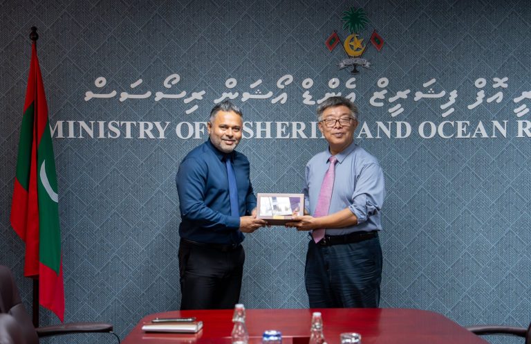 ކަނޑުގެ ސައިންސާއި ޓެކްނޮލޮޖީ ތަރައްޤީކުރުމަށް ޗައިނާއާއި އެކު މަސައްކަތް ކުރުމަށް މަޝްވަރާކޮށްފި