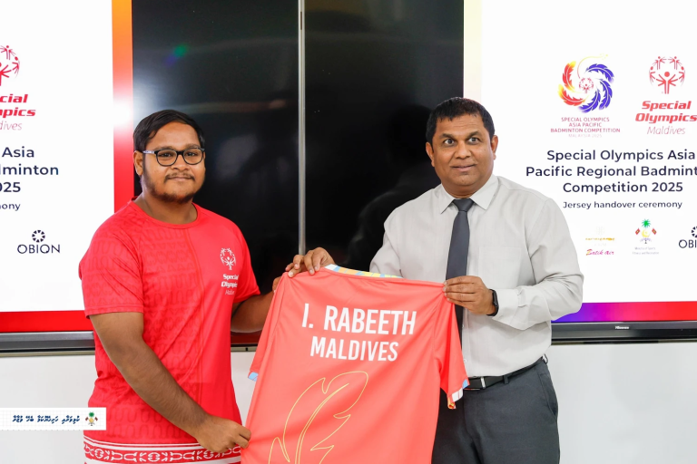 އޭޝިއާ ޕެސިފިކް ރީޖަނަލް ބެޑްމިންޓަން މުބާރާތުގައި ވާދަކުރާ ޓީމަށް ޖާޒީ ހަވާލުކޮށްފި