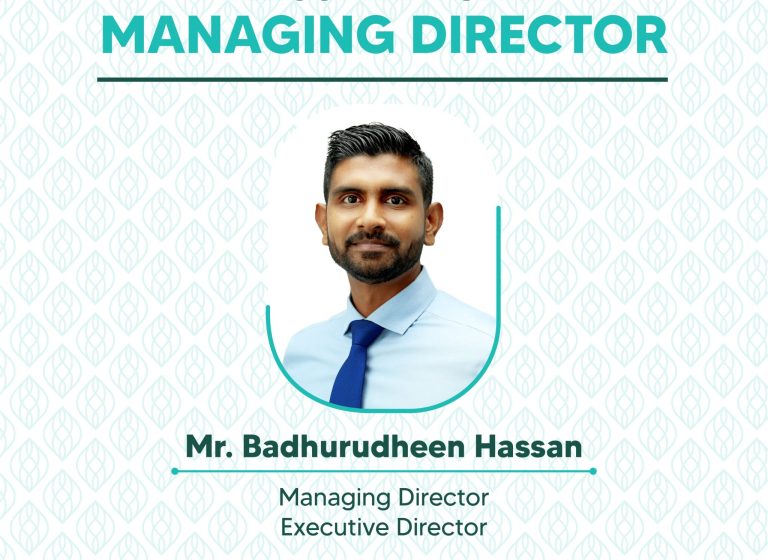 އެސްޑީއެފްސީގެ އެމްޑީ އަކަށް ބަދުރުއްދީން ޢައްޔަންކޮށްފި
