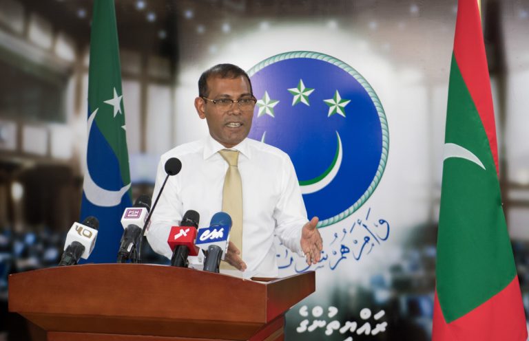 ކުރީގެ ރައީސުންނަށް ދޭ ޕެންޝަންގެ މިންވަރު ކުޑަކުރަން ފެންނަކަމަށް ރައީސް ނަޝީދު ވިދާޅުވެއްޖެ