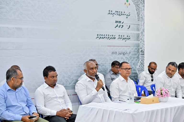 މަގޫދޫ އެއާޕޯޓް ގެ މަސައްކަތް ގިނަވެގެން އެއް އަހަރު ދުވަހުގެ ތެރޭގައި ނިމޭނެ: ރައީސް