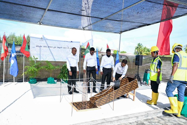 ވިލުފުށީގައި އިމާރާތްކުރާ 30 އެނދުގެ ހޮސްޕިޓަލުގެ ބިންގާ އަޅައިފި