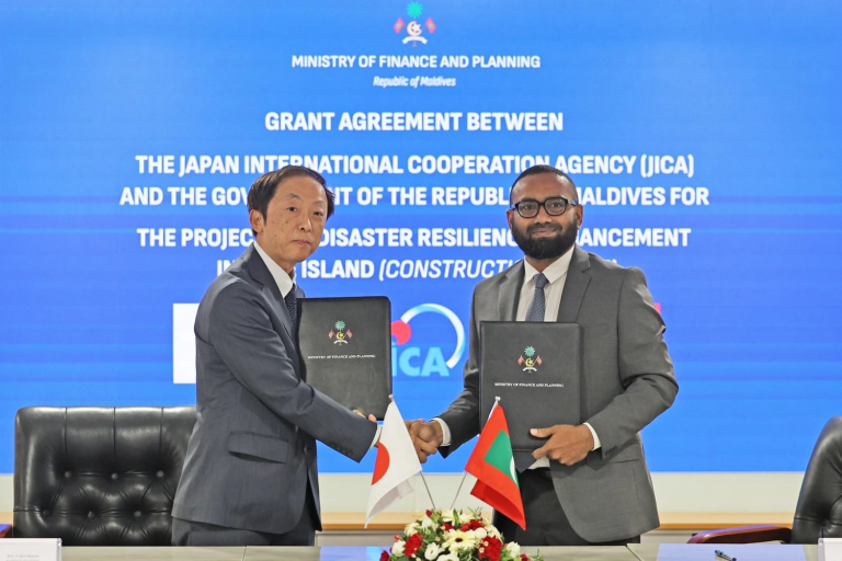 ގުދުރަތީ ކާރިސާތަކުން އަރައިގަތުމަށް އެހީވުމަށް، ޖައިކާ އިން 10 މިލިއަން ޑޮލަރުގެ އެހީ ދީފި