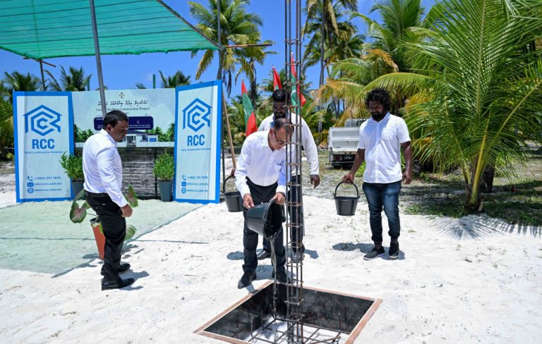 މަގޫދޫ ކައުންސިލުގެ އައު އިމާރާތުގެ ބިންގާއަޅައިފި