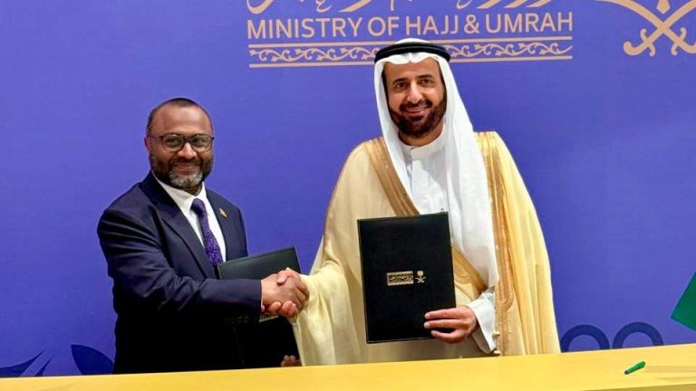 ރާއްޖެއާއި ސަޢުދީއާ ދެމެދު ޙައްޖުގެ ޚިދުމަތާ ބެހޭ އެއްބަސްވުމުގައި ސޮއިކޮށްފި