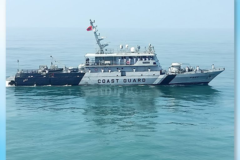 ފުރަތަމަ ރަސްމީ ދަތުރުގައި ކޯސްޓްގާޑު ޝިޕް ހުރަވީ ލަންކާއަށް