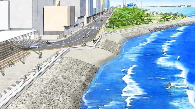 މާލޭގެ އުތުރާއި އިރުމަތީ ފަރާތުގެ ތޮށިގަނޑު މަރާމާތުކުރުމަށް ޖަޕާނުގެ ޓޯޔޯ ކޮންސްޓްރަކްޝަނާ ހަވާލުކޮށްފި