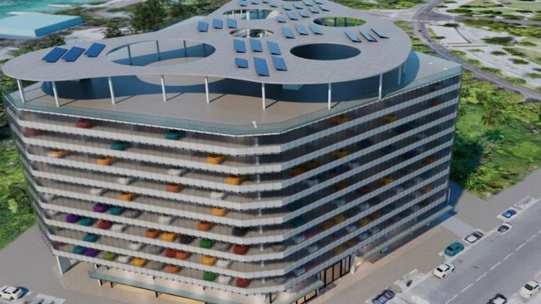 މާލެ ސަރަހައްދުގައި 7 ޕާކިން ބިލްޑިންގު އަޅަން ފަށަނީ ޕާކިން ބިލްޑިންގް ގެ ކުރެހުމެއް.--