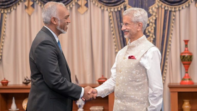 ރައީސް މުއިއްޒު އިންޑިއާގެ ފޮރިން މިނިސްޓަރު ޖެއިޝަންކަރު