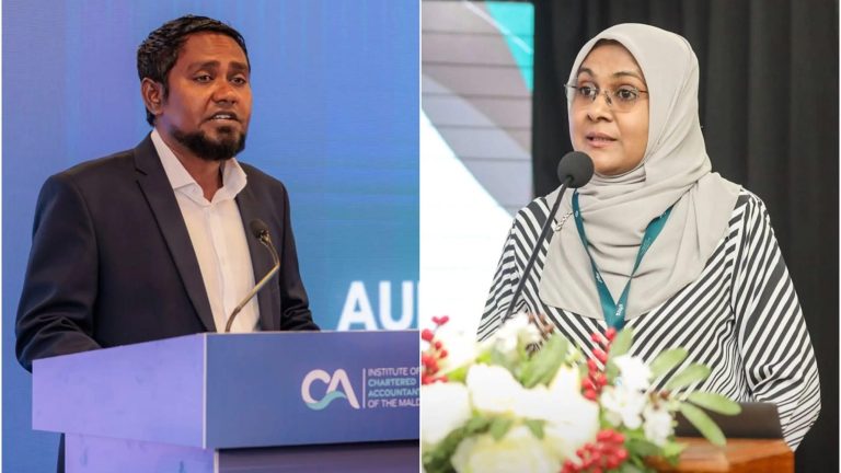 ޓެކްސް ކޮމިޝަނަރުގެ މަގާމަށް ކުރިމަތިލެއްވި ދެ ބޭފުޅުން (ކ-ވ): އަމީޒާ އަދި ހަލީމް