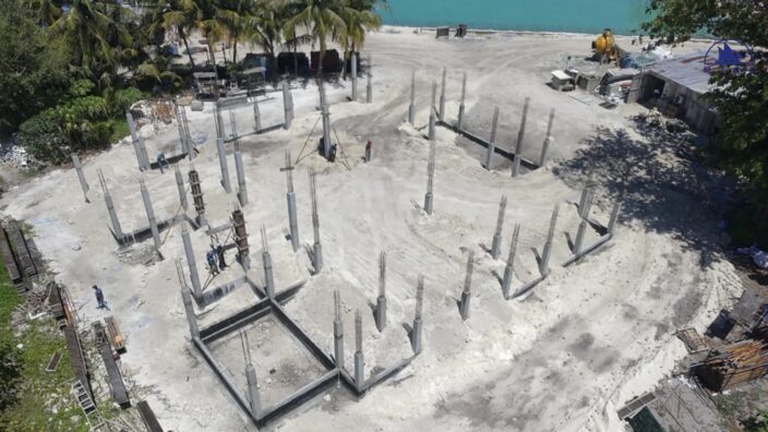 މާޅޮހު މިސްކިތުގެ މަސައްކަތް ހަލުވިކަމާއެކު ކުރިއަށްދަނީ