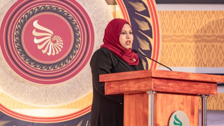 “ނައިބޮލި މަދަޙަ މުބާރާތް 2026” ނިންމުމުގެ ރަސްމިއްޔާތު، ފަންނާއި ސަގާފަތާއި ތަރިކައާބެހޭ ވަޒީރު ހީނާ ވަލީދު
