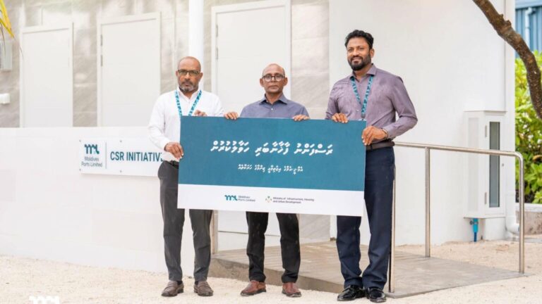 ރަސްފަންނުގައި އެމްޕީއެލްއިން ހެދި ފާޚާނާބަރި މިނިސްޓްރީއާ ހަވާލުކޮށްފި