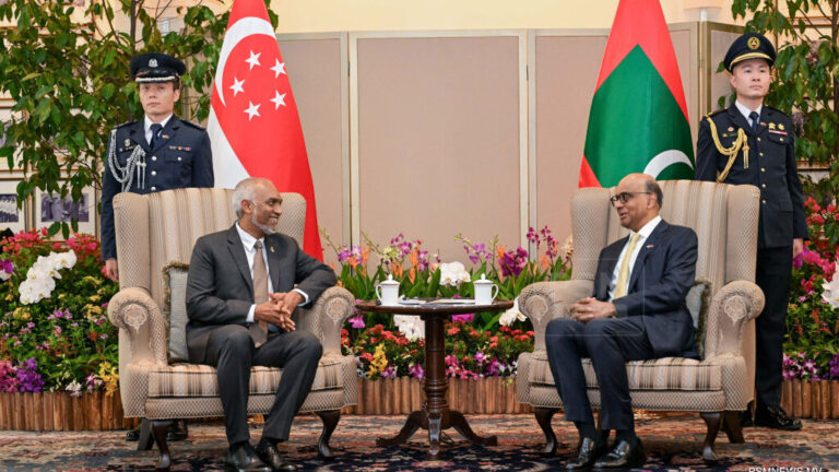ސިންގަޕޫރުގެ ޤައުމީ ދުވަހުގެ ތަހުނިޔާ ރައީސުލްޖުމްހޫރިއްޔާ ފޮނުއްވައިފި